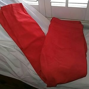 Orange Skinny Jeans Arizona sz 17
